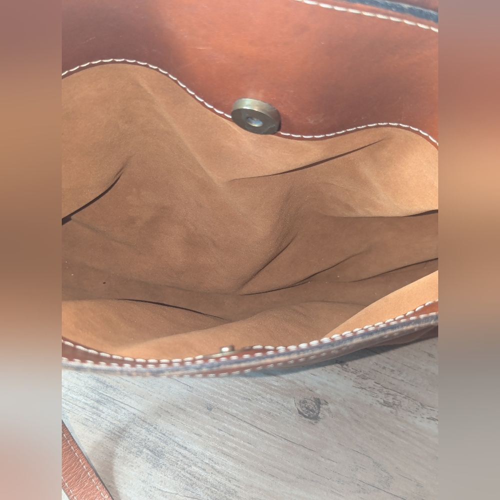 Patricia Nash Brown Leather Tote - Picture 5 of 15